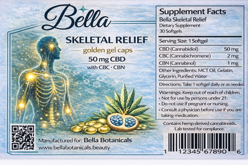 Bella Skeletal Relief Gel Caps