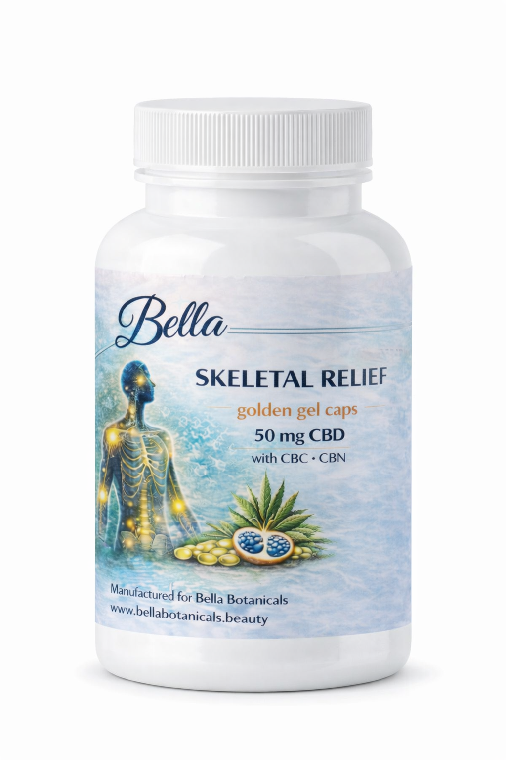Bella Skeletal Relief Gel Caps